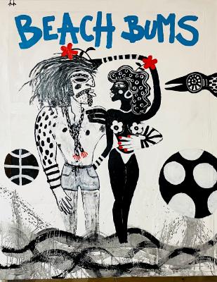 BEACH BUMS.